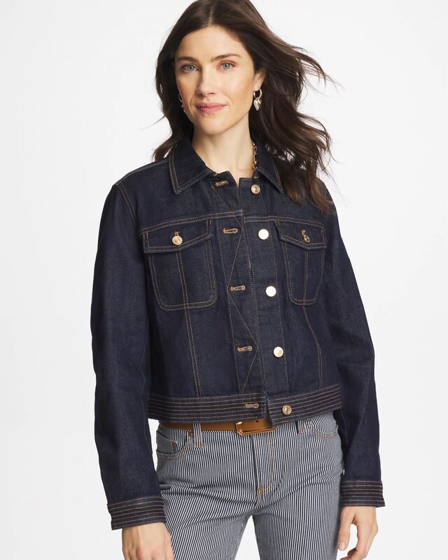 Denim Trucker Jacket - image 2